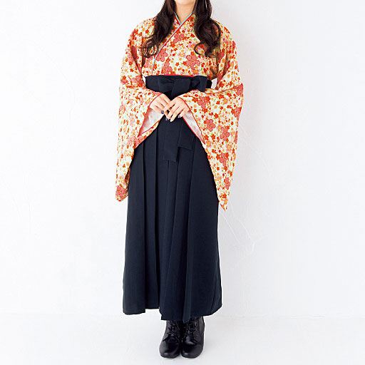 卒業式に 着付け簡単 袴セット セシール Cecile