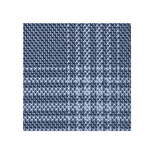 K(ブルーチェック)<br>生地拡大