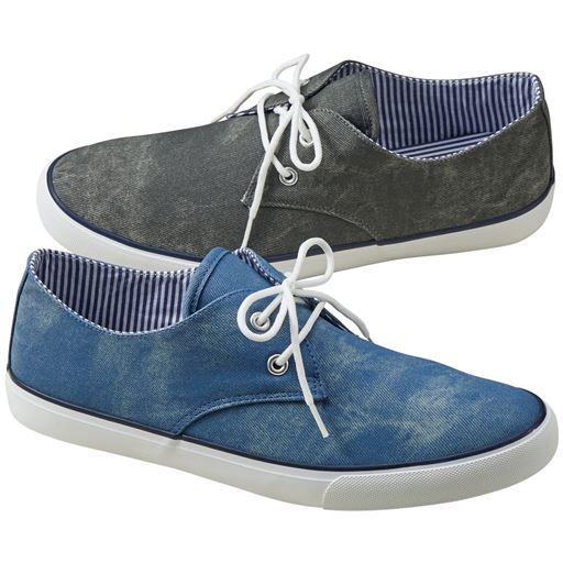 ウォッシュド加工風スニーカー ブラッチャーノ セシール Cecile