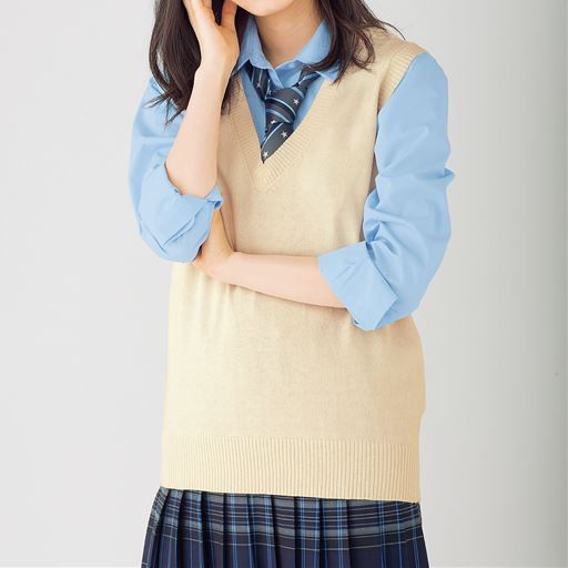 ライドベージュ<br>モデル身長:164cm<br>コーディネート例