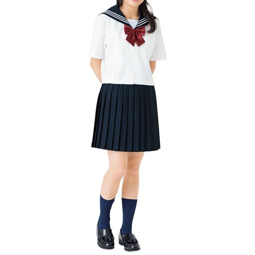 ネイビー<br>モデル身長:162cm<br>コーディネート例
