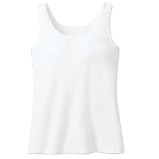 重ね着いらず!スポーツブラ内蔵タンクトップ<br><br>ホワイト