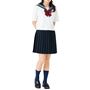 ネイビー<br>モデル身長:162cm<br>コーディネート例
