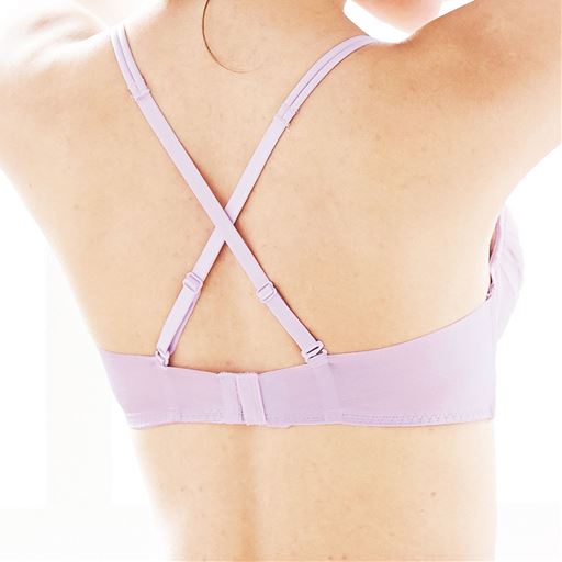 大人気ダブルクロスブラ のクールバージョン ブラジャー ショーツペア ソフトワイヤー入り 3 4カップ セシール Cecile 大人気ダブルクロスブラ のクールバージョン ブラジャー ショーツペア ソフトワイヤー入り 3 4カップ セシール Cecile