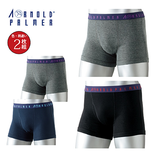 アーノルドパーマー ボクサーブリーフ 2枚組 セシール Cecile