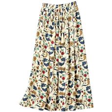 おすすめ花柄 ロングスカート 通販 セシール Cecile