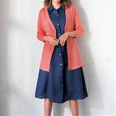 おすすめロングカーディガン 七分袖 通販 セシール Cecile