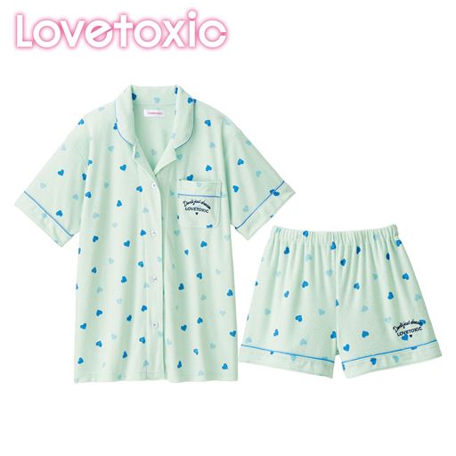 シャツタイプパジャマ Lovetoxic セシール Cecile