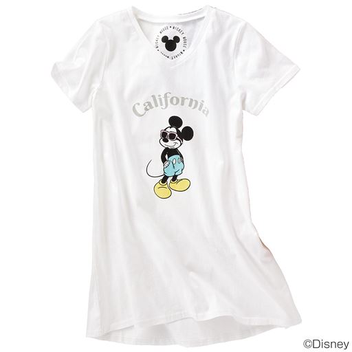 半袖aラインチュニック ディズニー セシール Cecile