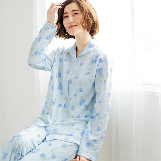 綿100 やわらかニットガーゼパジャマ 日本製 セシール Cecile