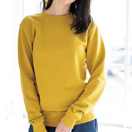 裏毛トレーナー 男女兼用 S 3l セシール Cecile