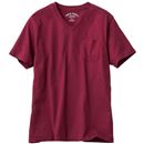 綿１００％ＶネックＴシャツ（半袖）