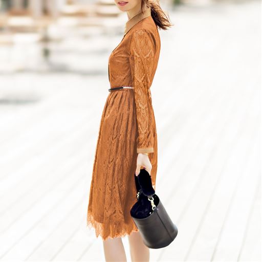 レースワンピース セシール Cecile レースワンピース セシール Cecile