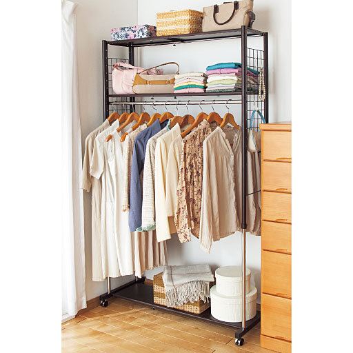 ハンガーラック 縦横伸縮タイプ セシール Cecile