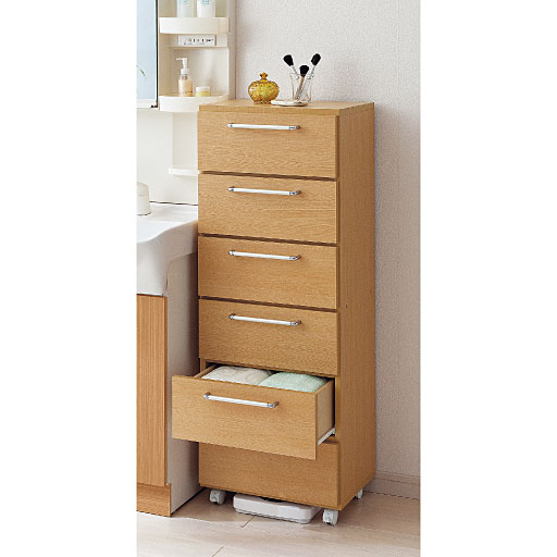 お部屋に馴染むサニタリーチェスト セシール Cecile