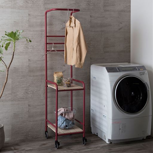 ランドリー収納 アメリカンテイスト セシール Cecile