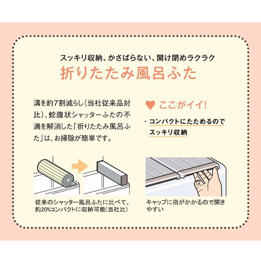 Ag 折りたたみ風呂ふた セシール Cecile Ag 折りたたみ風呂ふた セシール Cecile