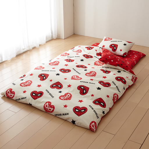 スパイダーマン布団カバーセット 掛け 敷き 枕 セシール Cecile