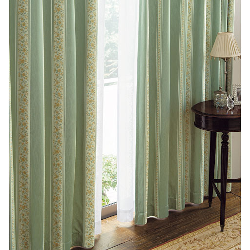 遮熱保温1級遮光裏地付きジャカード織カーテン セシール Cecile