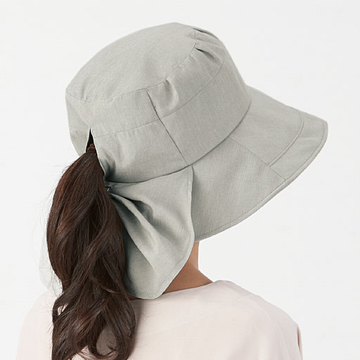 21機能で小顔に見える遮熱遮光uv帽子 セシール Cecile
