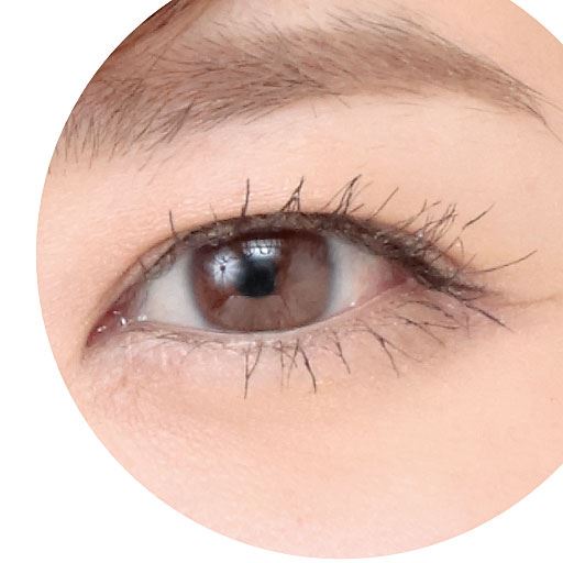 まつげがrakudaマスカラ セシール Cecile