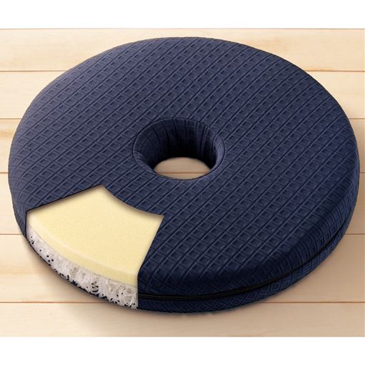 菊池先生の楽らく円座クッション セシール Cecile