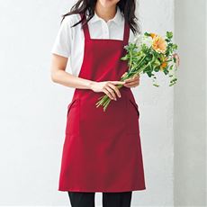 選べる シンプルエプロン(乾きやすくシワになりにくい)