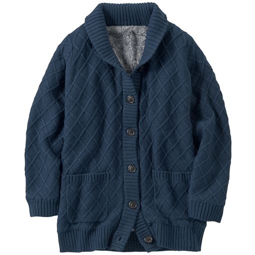 裏ボアニットジャケット セシール Cecile