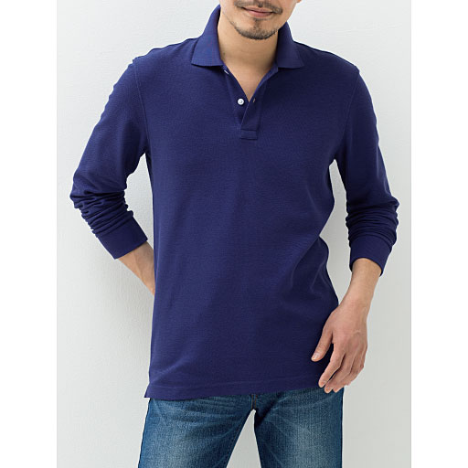 ラフに着てカッコよく決まるシルエット。<br><br>ネイビー<br>着用例