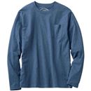綿１００％クルーネックＴシャツ（長袖）