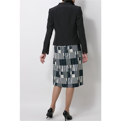 アンサンブルスーツ ジャケット ワンピース フォーマル 卒業式 入学式 セシール Cecile