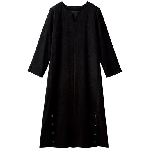 フェイクスエードデザインワンピース セシール Cecile