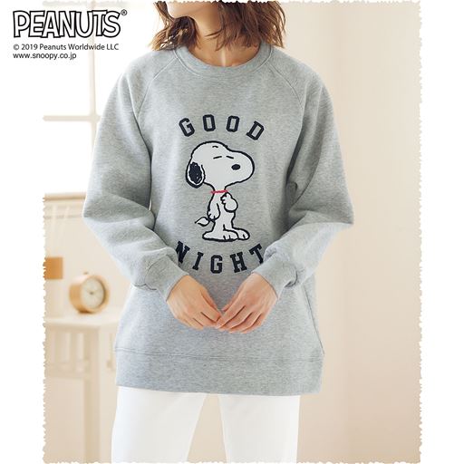 あったか裏起毛のトレーナー Snoopy セシール Cecile あったか裏起毛のトレーナー Snoopy セシール Cecile