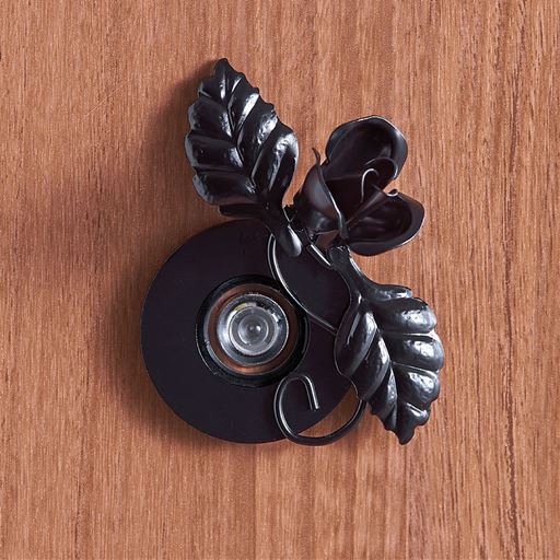 メタル玄関ドアスコープフレーム ローズ セシール Cecile