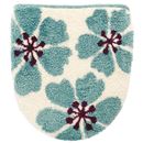トイレフタカバー(北欧花柄) ■カラー：ブルー系 イエロー系 ■サイズ：特殊型(横45×縦47cm)の商品画像