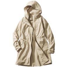 花粉がつきにくいはっ水マウンテンコート