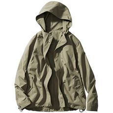 花粉がつきにくいはっ水マウンテンパーカー