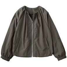 ギャザーボリュームナイロンアウター