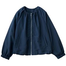 ギャザーボリュームナイロンアウター