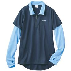 ジップ使いTシャツ(DUNLOP REFINED)