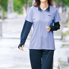 ジップ使いTシャツ(DUNLOP REFINED)