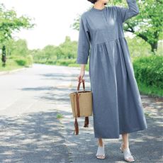 おとなダンガリーワンピース