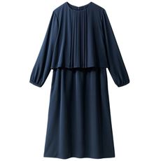 着回しフロントタックワンピース