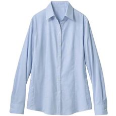 形態安定ベルカラーシャツ(長袖)(抗菌防臭・UVカット・洗濯機OK)