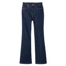 美シルエットブーツカットデニムパンツ(洗濯機OK)