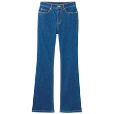 美シルエットブーツカットデニムパンツ(洗濯機OK)