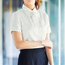 おすすめ半袖ブラウス 白 通販 セシール Cecile おすすめ半袖ブラウス 白 通販 セシール Cecile