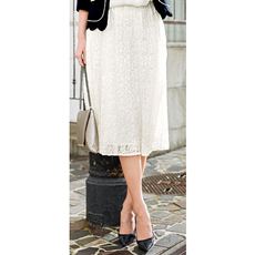 おすすめ白いスカート 通販 セシール Cecile