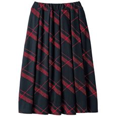 おすすめ赤チェックスカート 通販 セシール Cecile