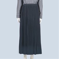 シフォンジョーゼットプリーツスカート(裏地あり)